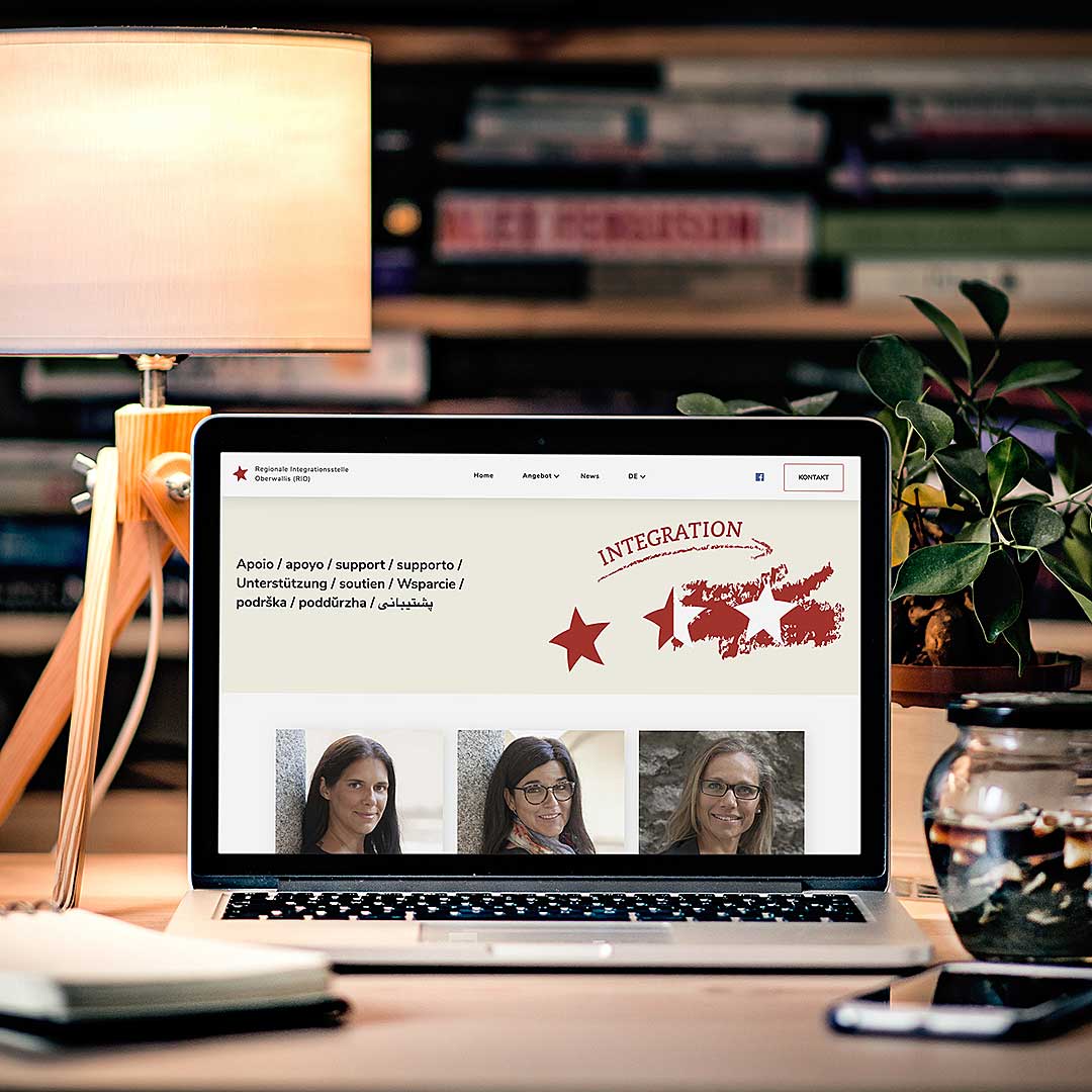 Integration Oberwallis Bildschirm